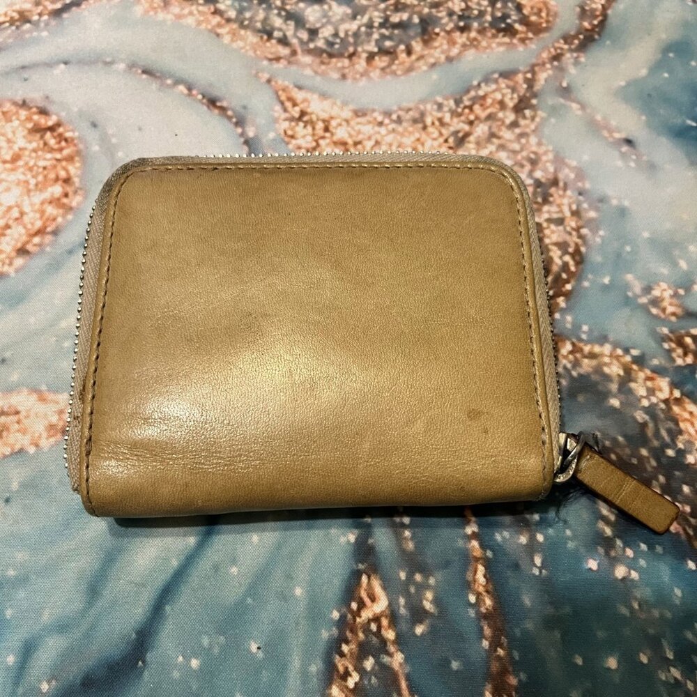 Vintage Kate Spade Italian Leather Small Zip-Around Wallet - Picture 3 of 11